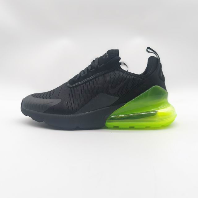 Nike Air Max 270 Men Shoes Black Green-44